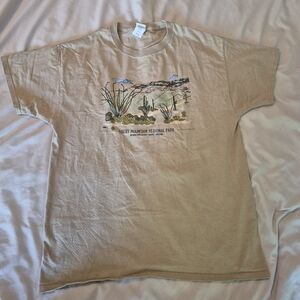 Vintage Arizona Hanes Tan Graphic T-Shirt